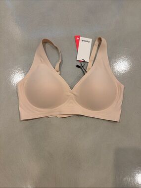 Seamless Nude Wireless Bra with Light Support